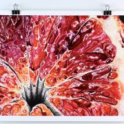 Blood Orange IX smartphone wallpaper