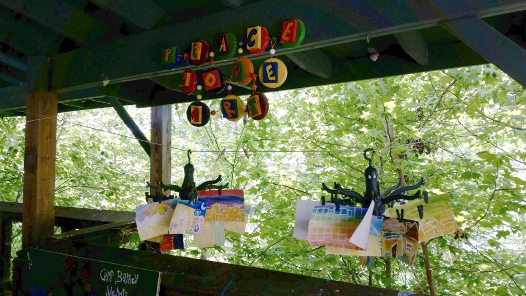 Art projects at Camp Barney Medintz