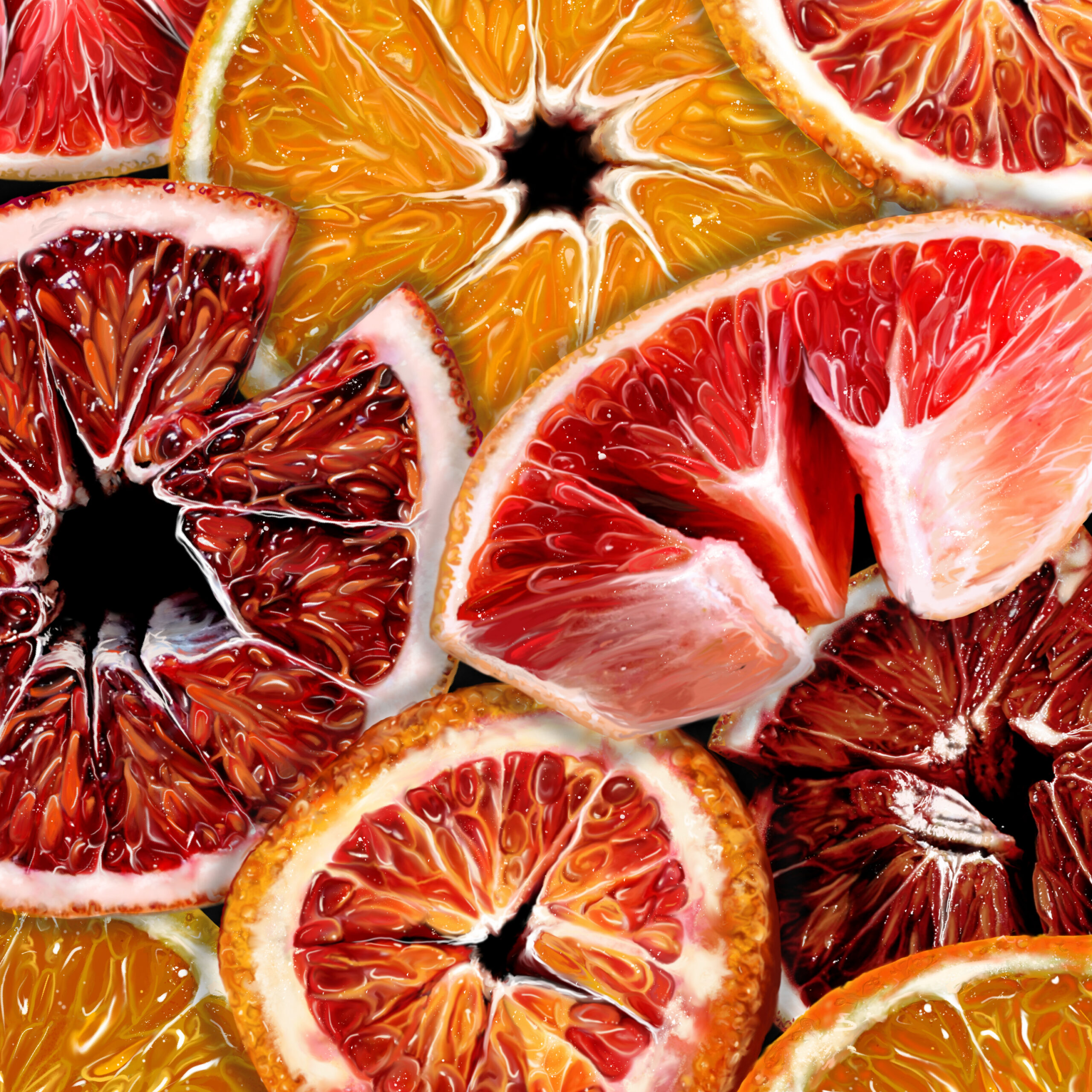 Monthly Print Club Catch Up: December CITRUS MEDLEY VIII