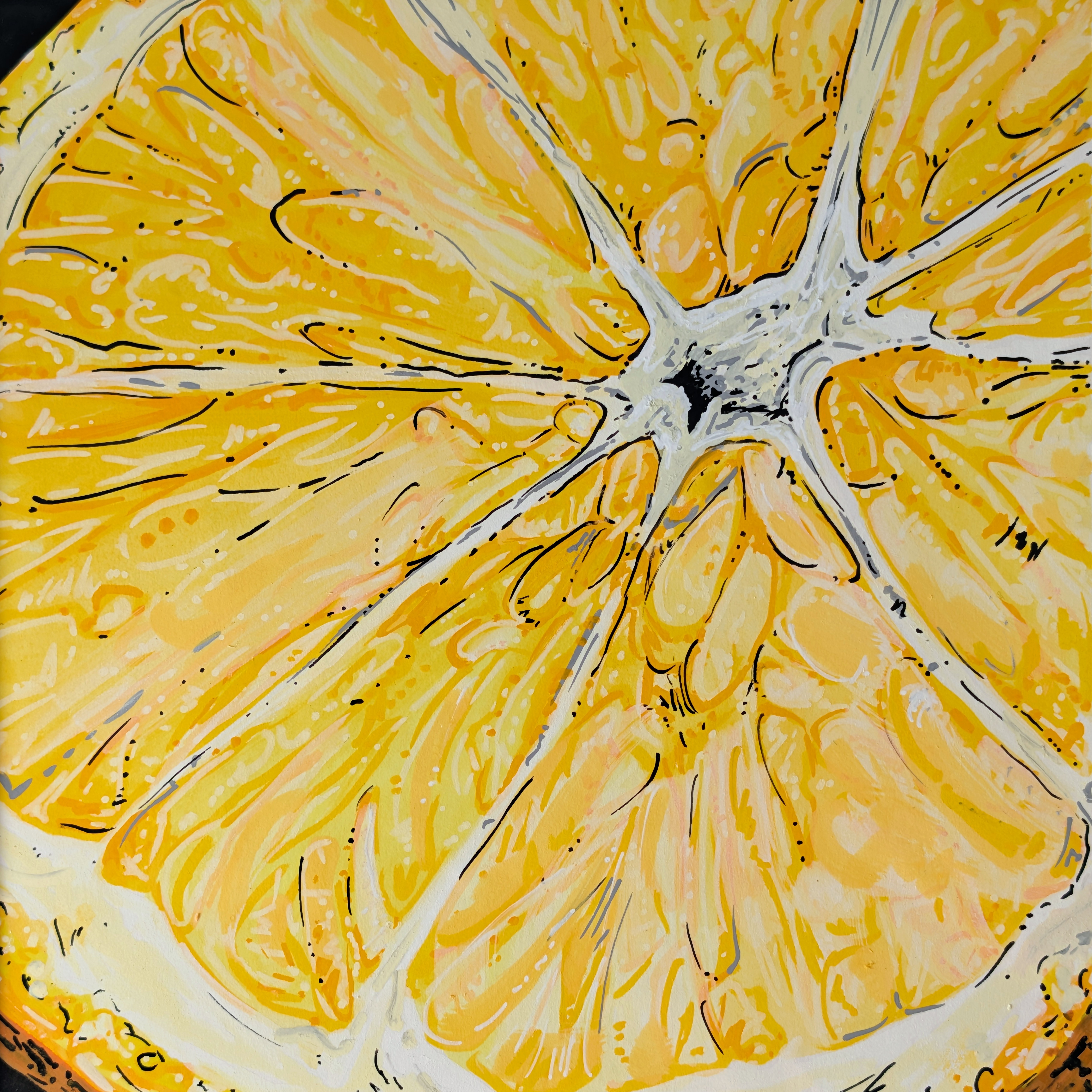 LEMON painting